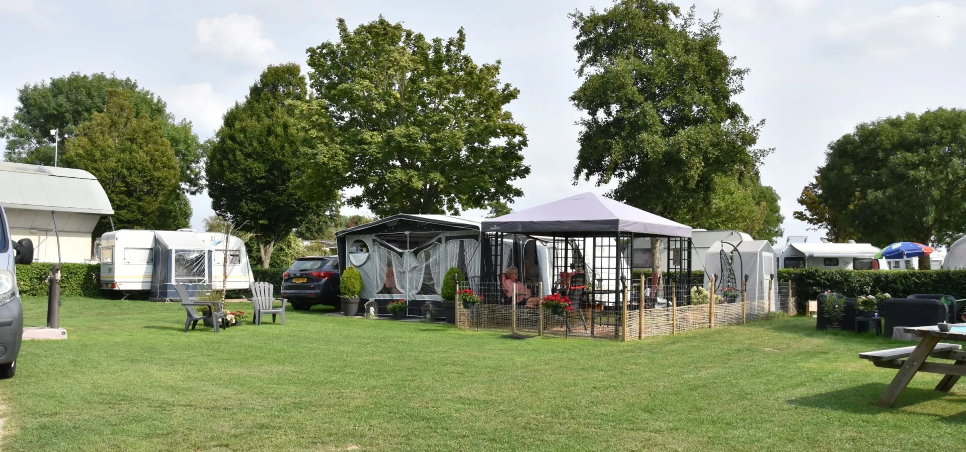 Camping Brielle kampeerplaats Spronsen 8
