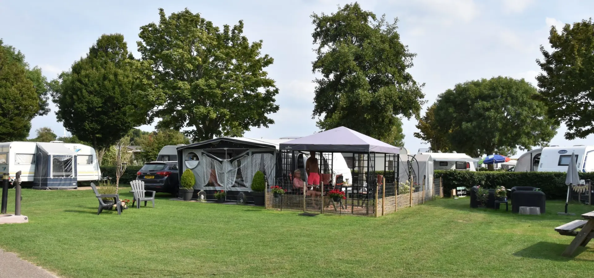 Camping Brielle kampeerplaats Spronsen 12